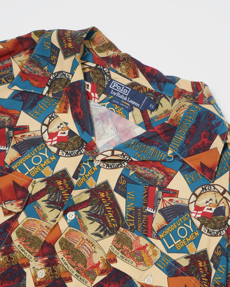 Ralph Lauren rayon shirt USA製 3-3_53a7da0d-b219-40f8-bffb-