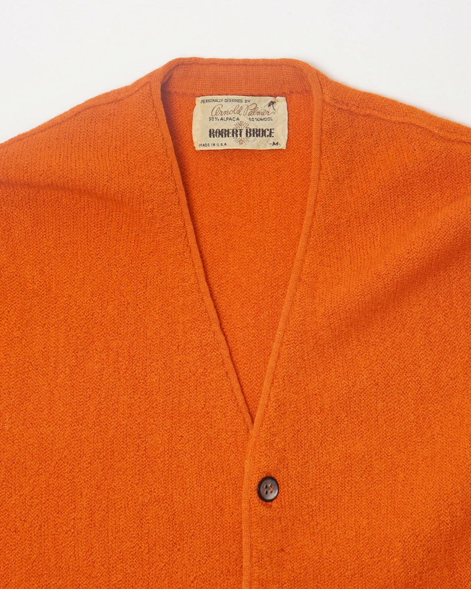 1960's Orange Alpaca Cardigan – Front General Store