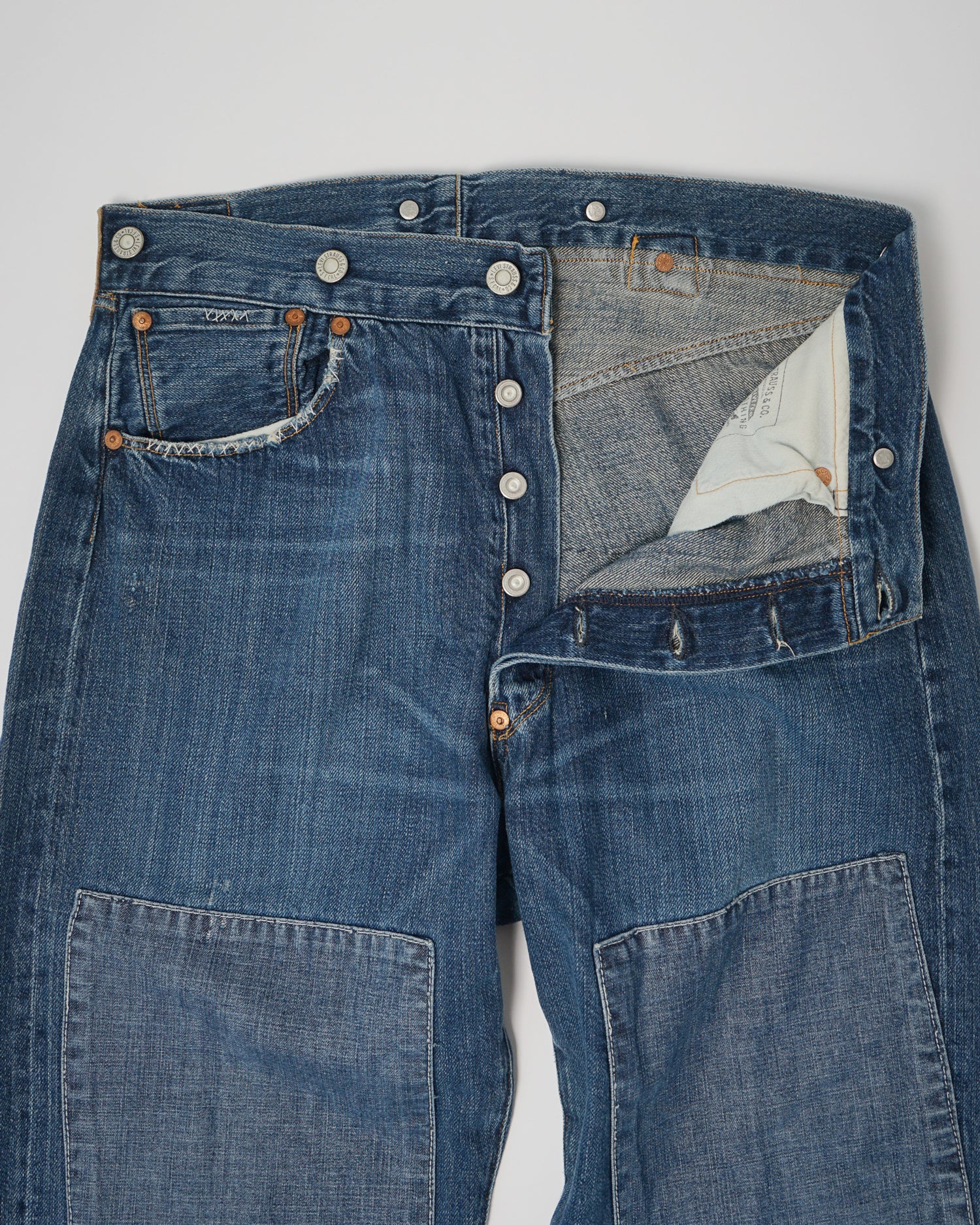 501 One Pocket Straight Fit Denim Pants