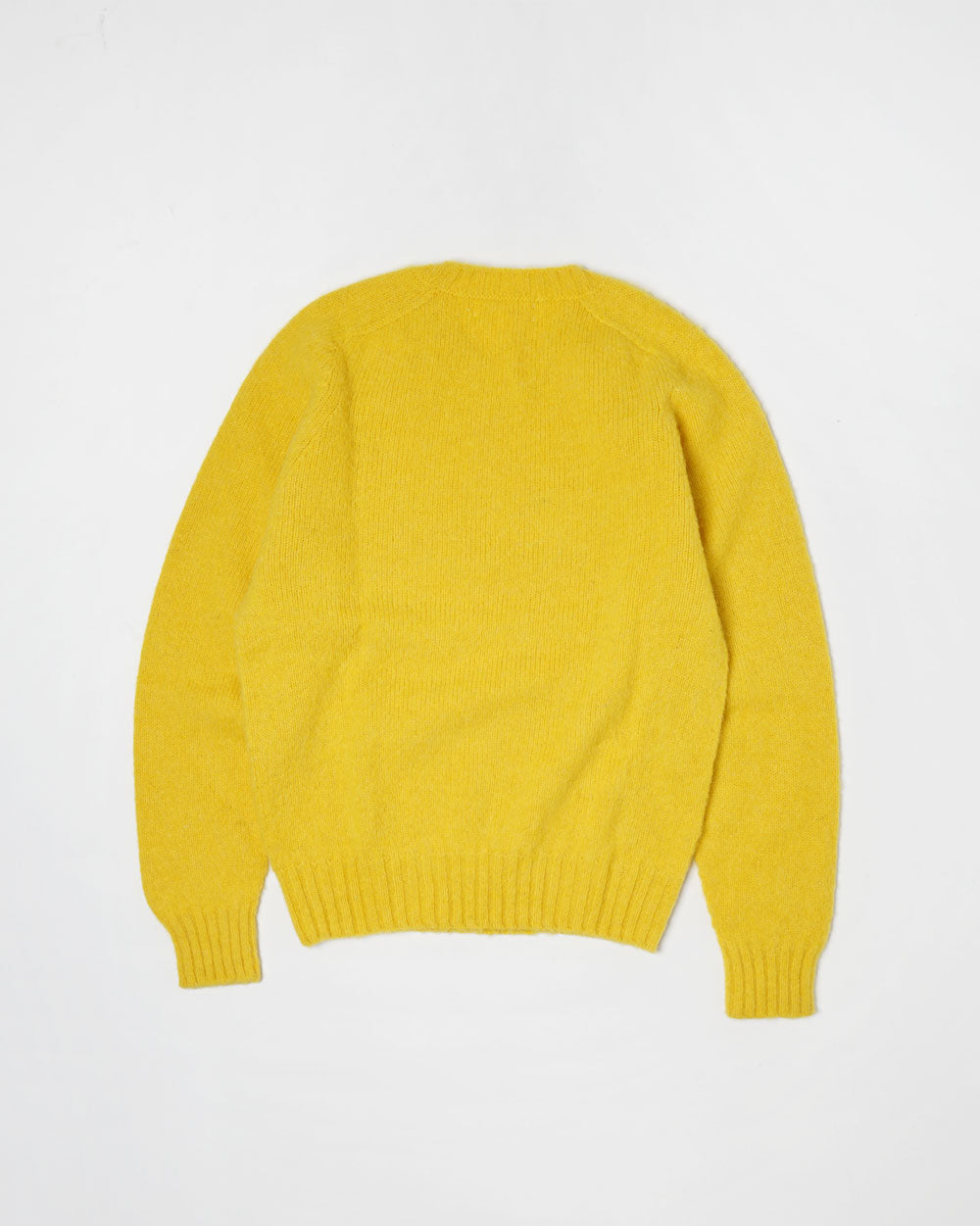 FGS Originals - Brushed Shetland Sweater Crew Neck / Yellow