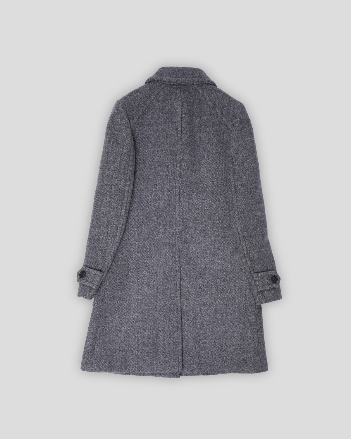 Twill Wool Coat