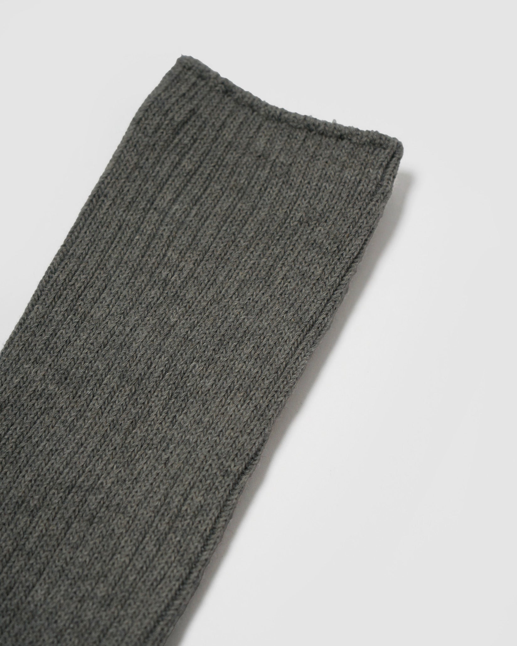 FGS Originals - 3-Pack Organic Cotton Rib Crew Socks / Gray