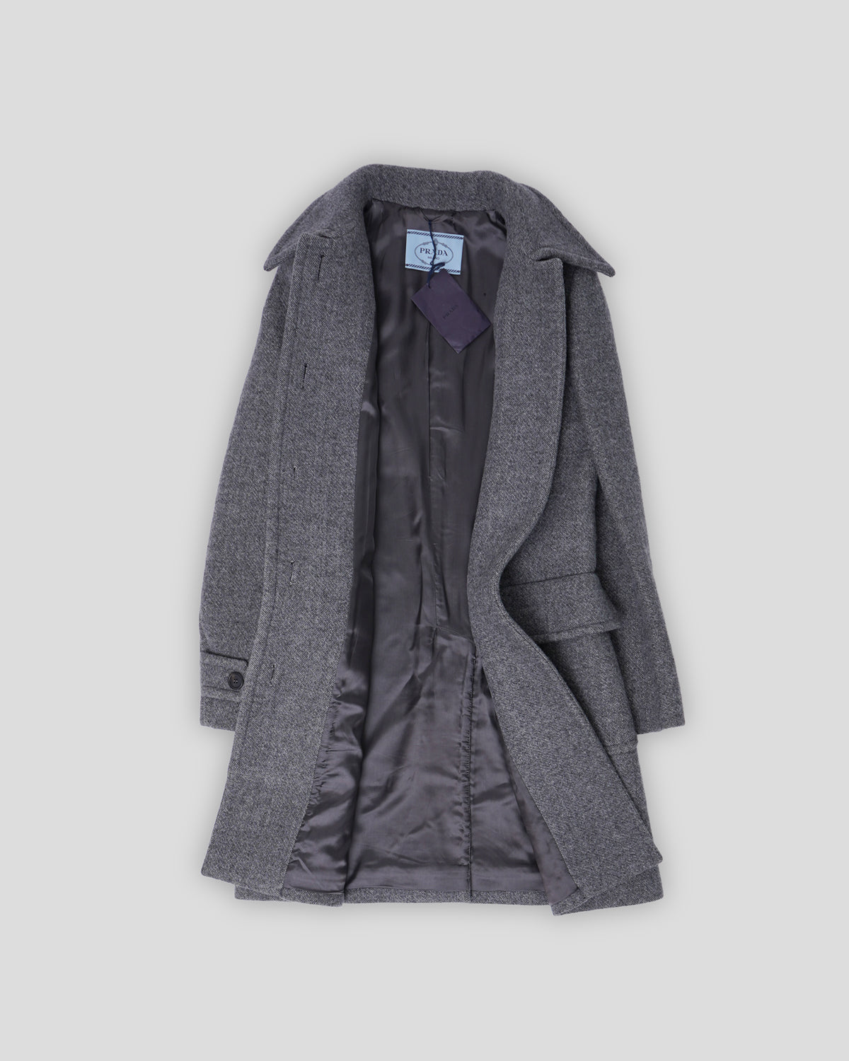Twill Wool Coat