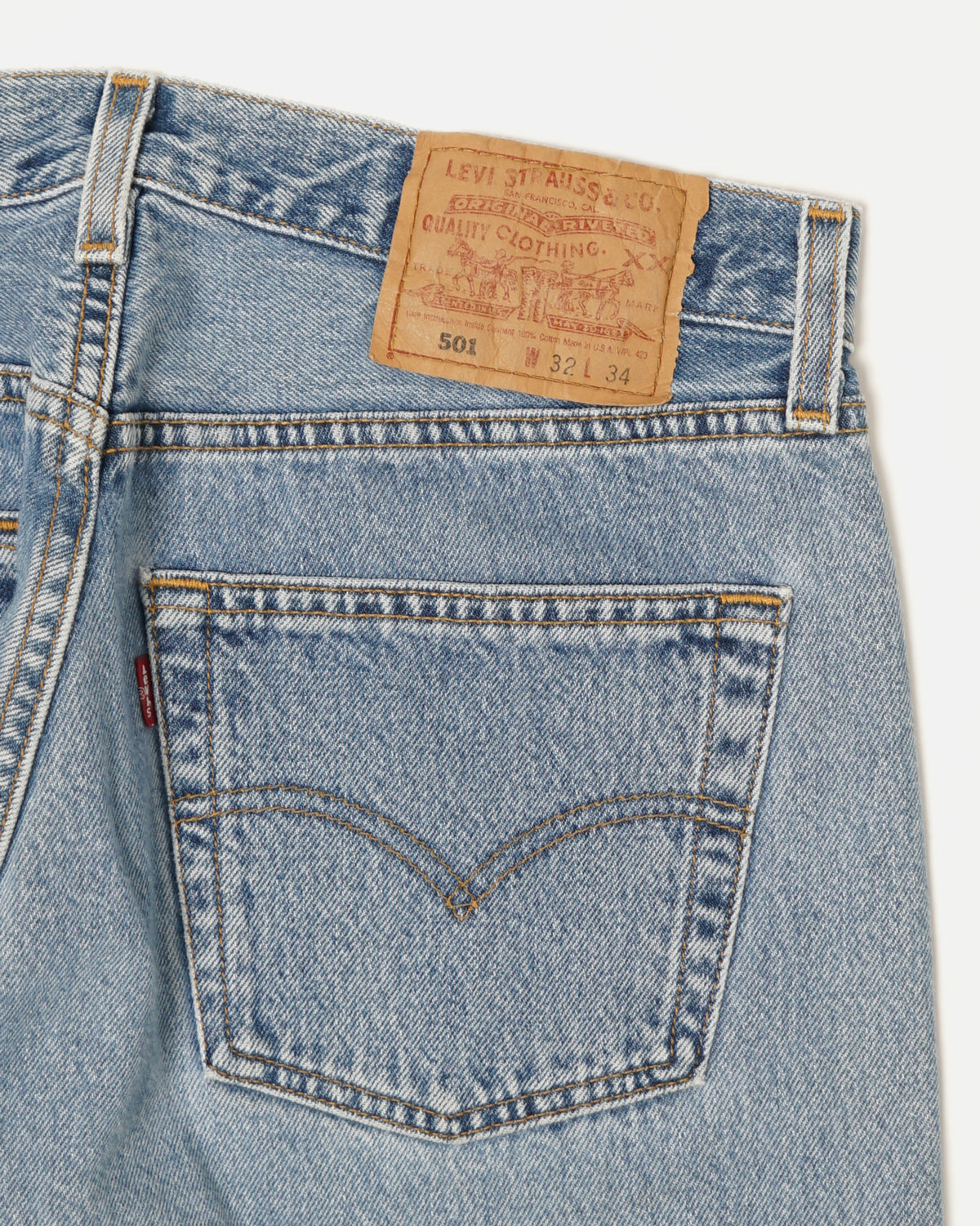 501 Straight Fit Denim Pants / size: 31