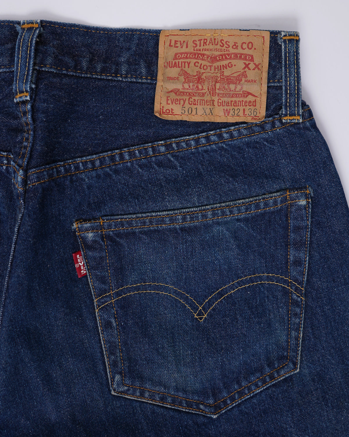 501XX Straight Fit Denim Pants
