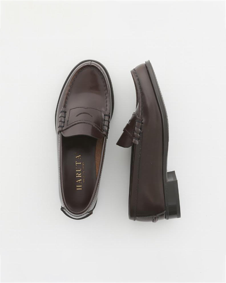 Haruta Leather 304 Loafer Brown