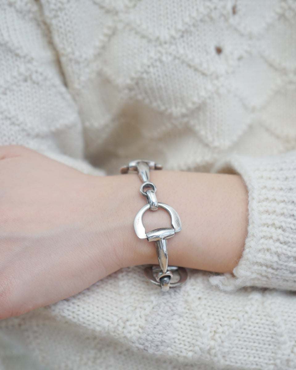 【1/4までSALE❗️】Mexico Horsebit Bracelet 925 Silver Horsebit Bracelet – Front General Store