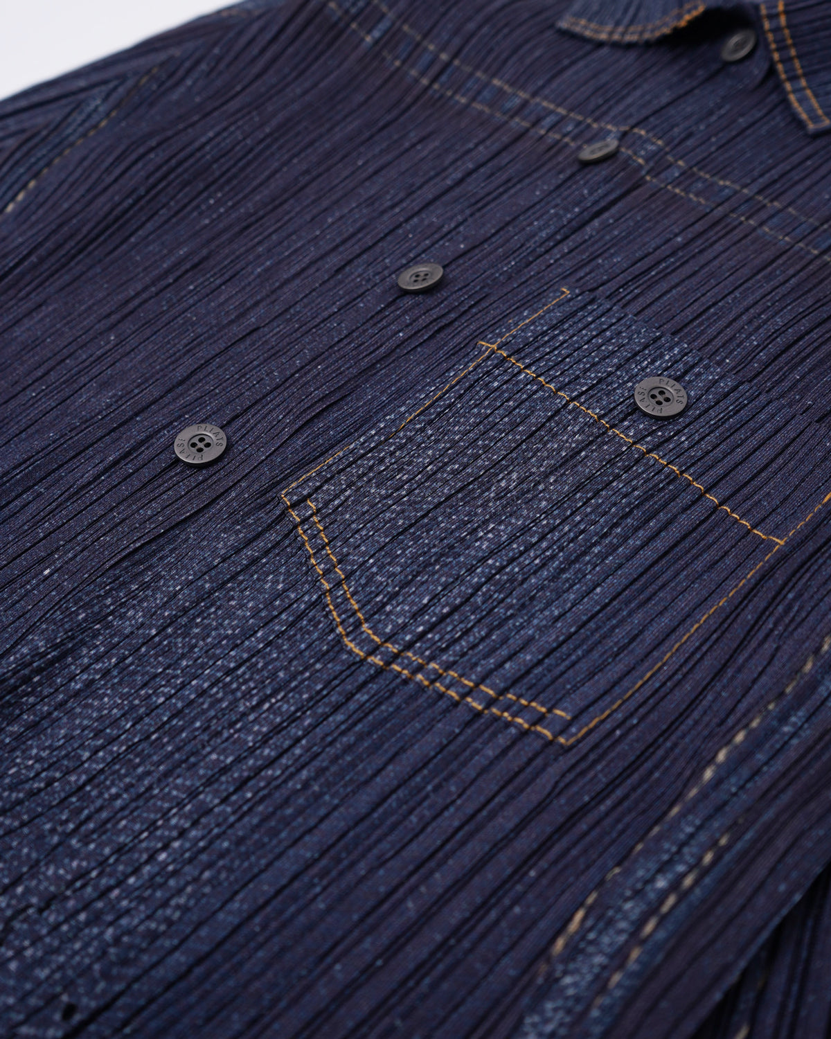 Denim Mosaic Printed Shirt