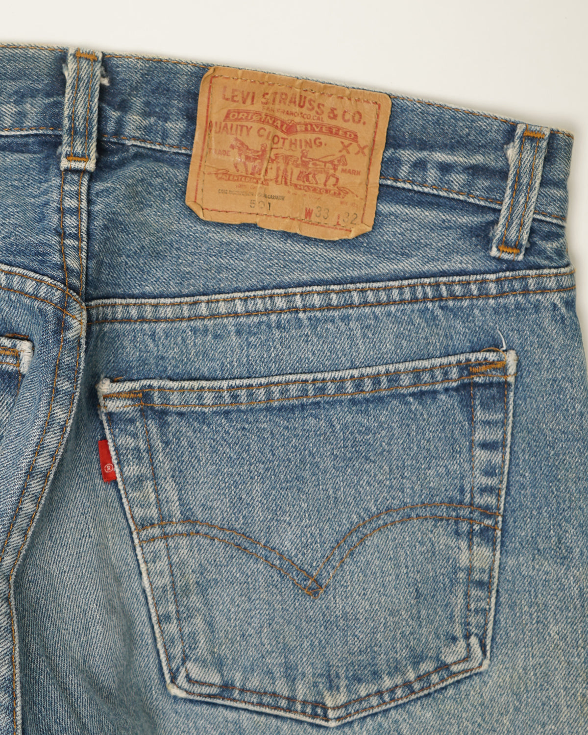 501 Straight Fit Denim Pants