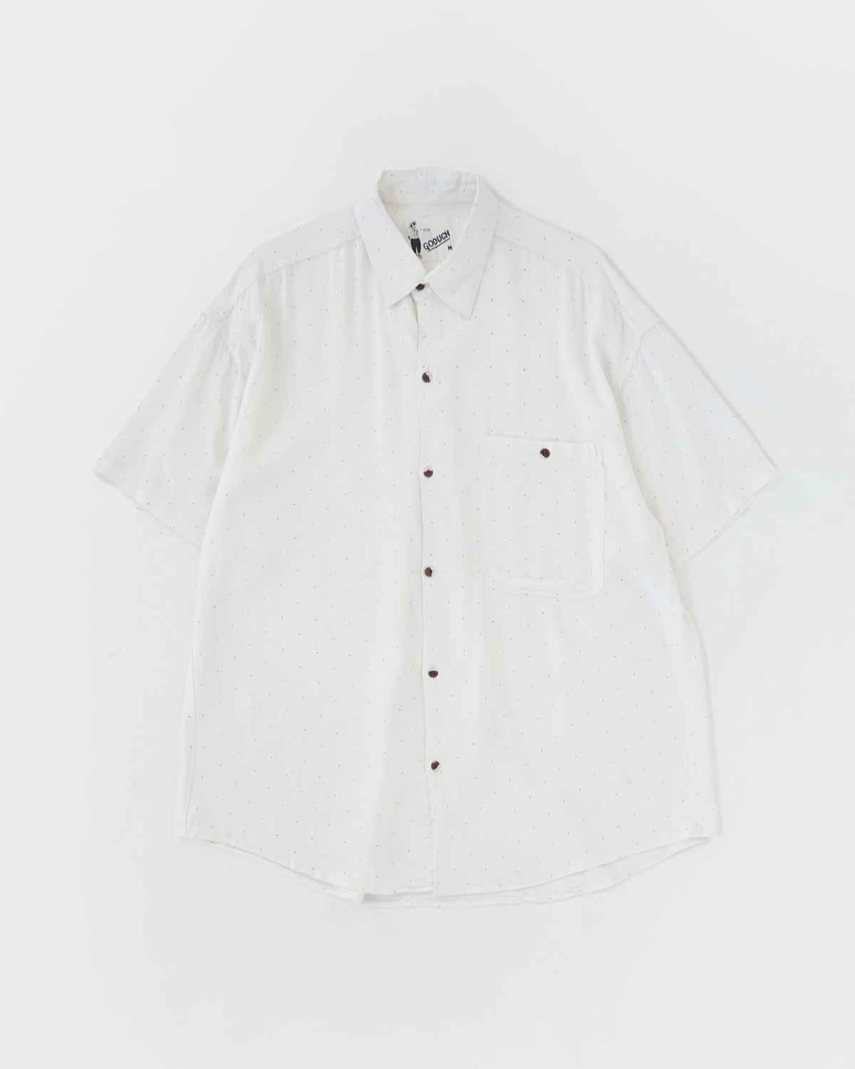 Dot Printed Rayon S/S Shirt