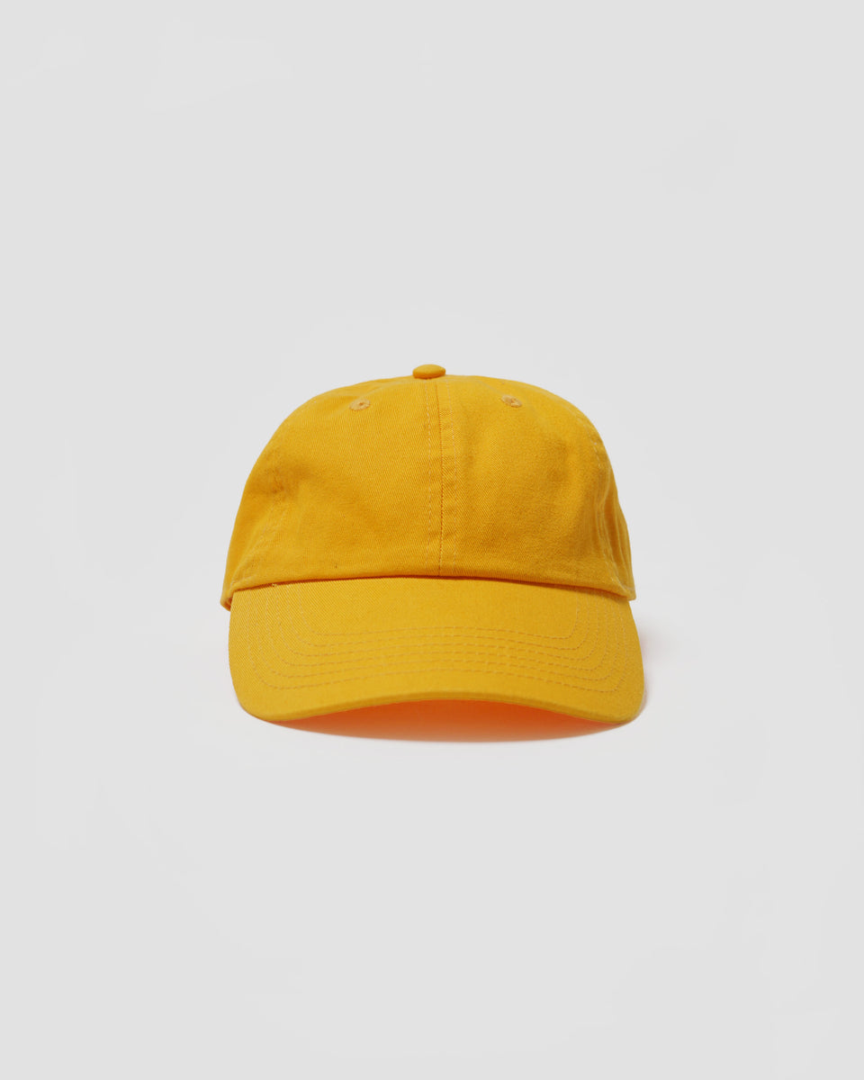 Cotton 6-Panel Cap / Yellow – Front General Store