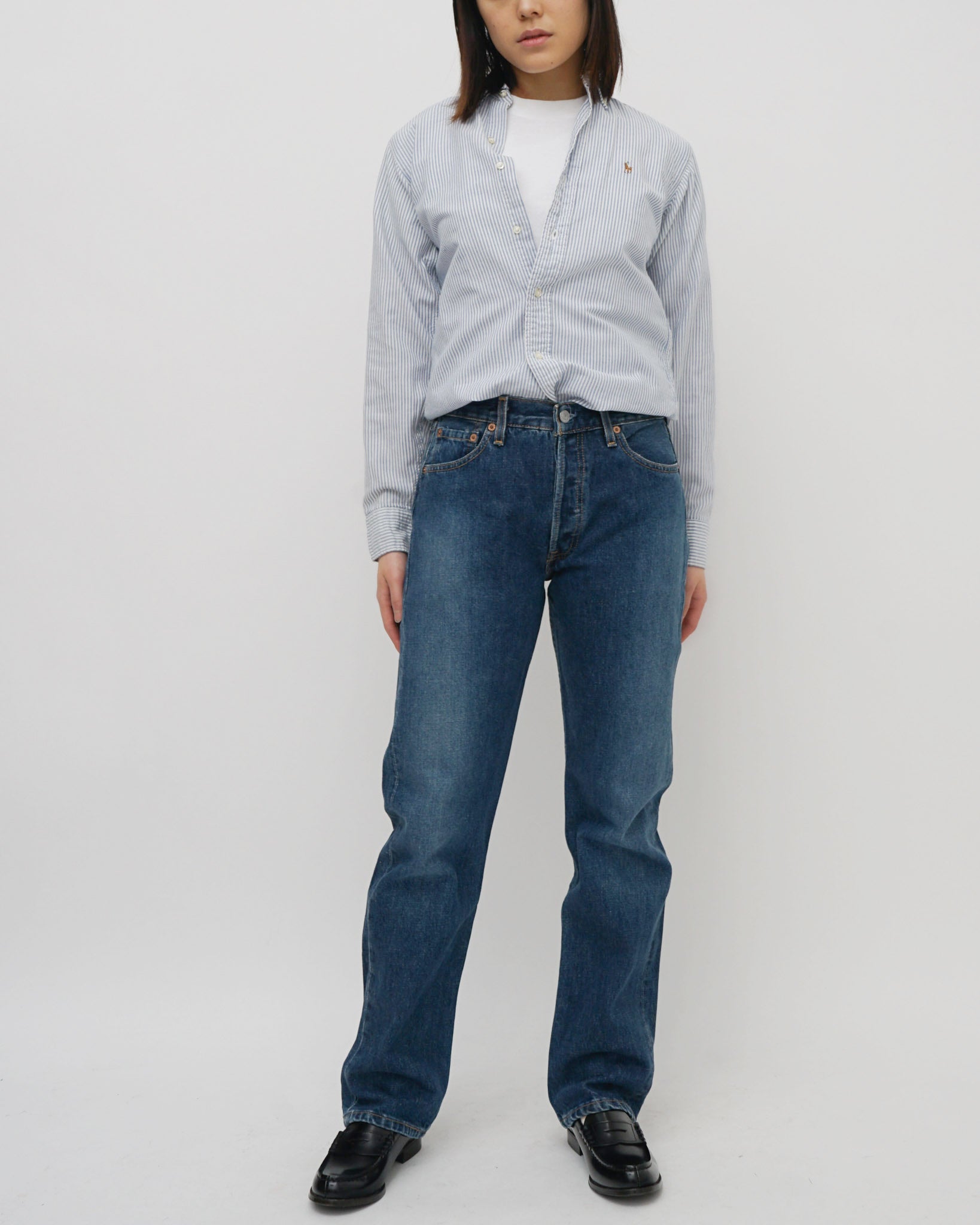 501 Straight Fit Denim Pants / size: 29