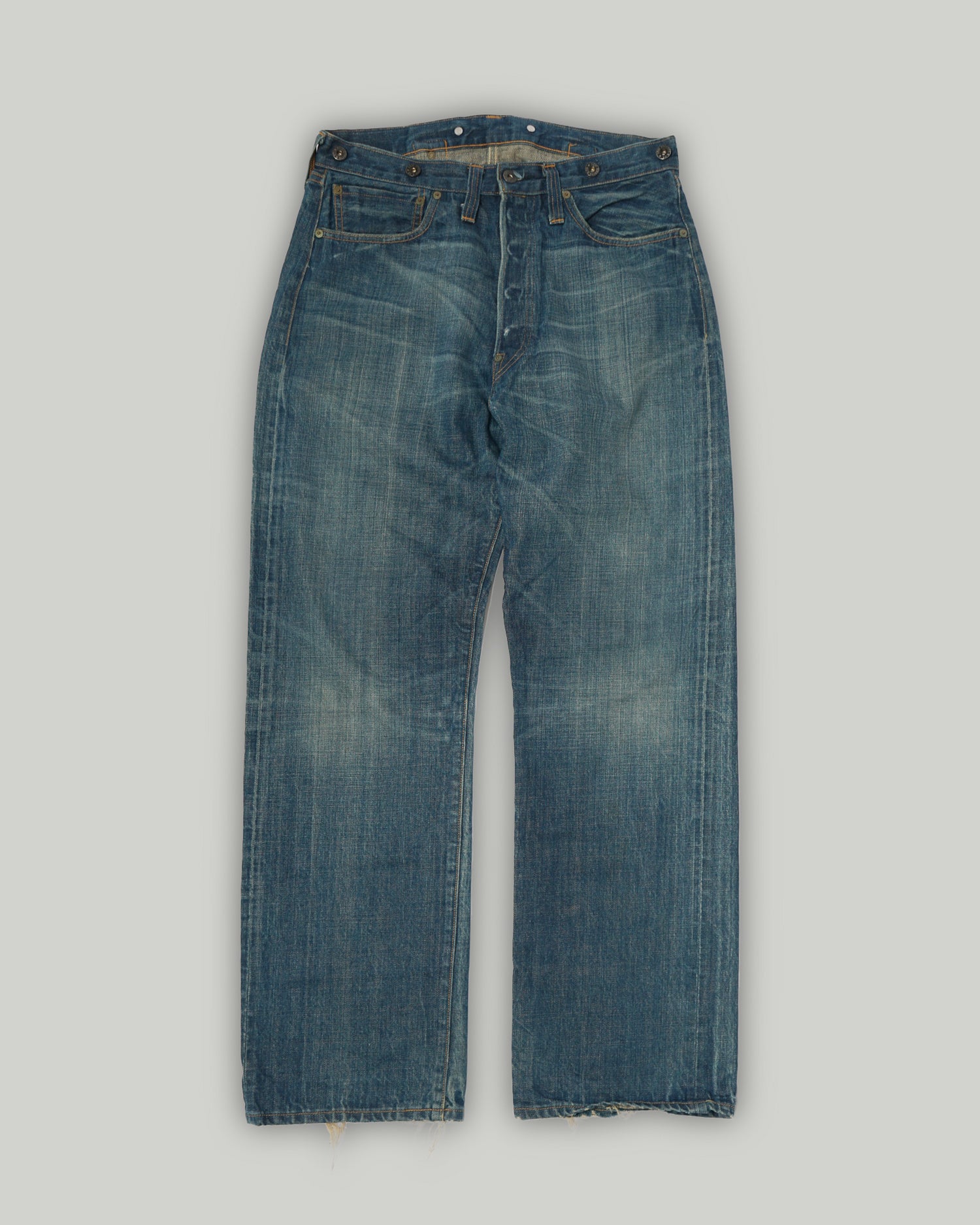501XX Buckle Back Straight Fit Denim Pants