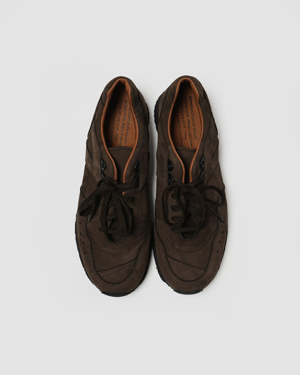 French Military Trainer 1300NL / Brown Nubuck – Front General Store