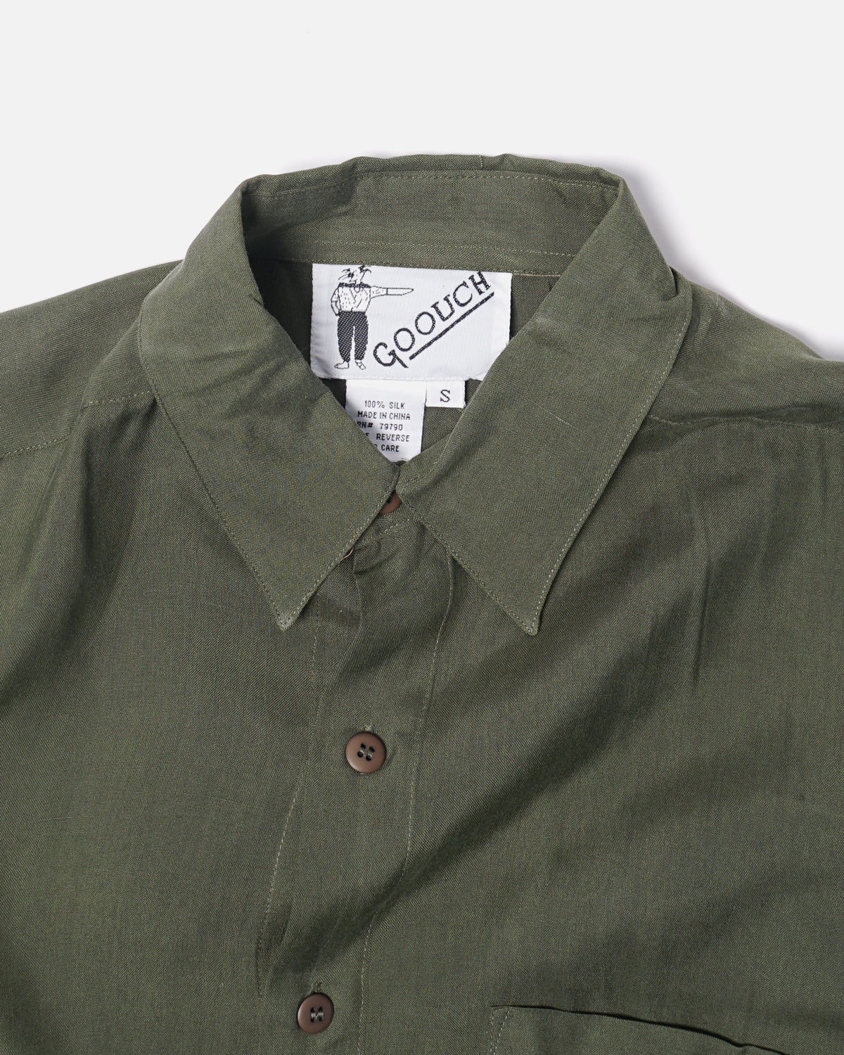 Silk Shirt / OD
