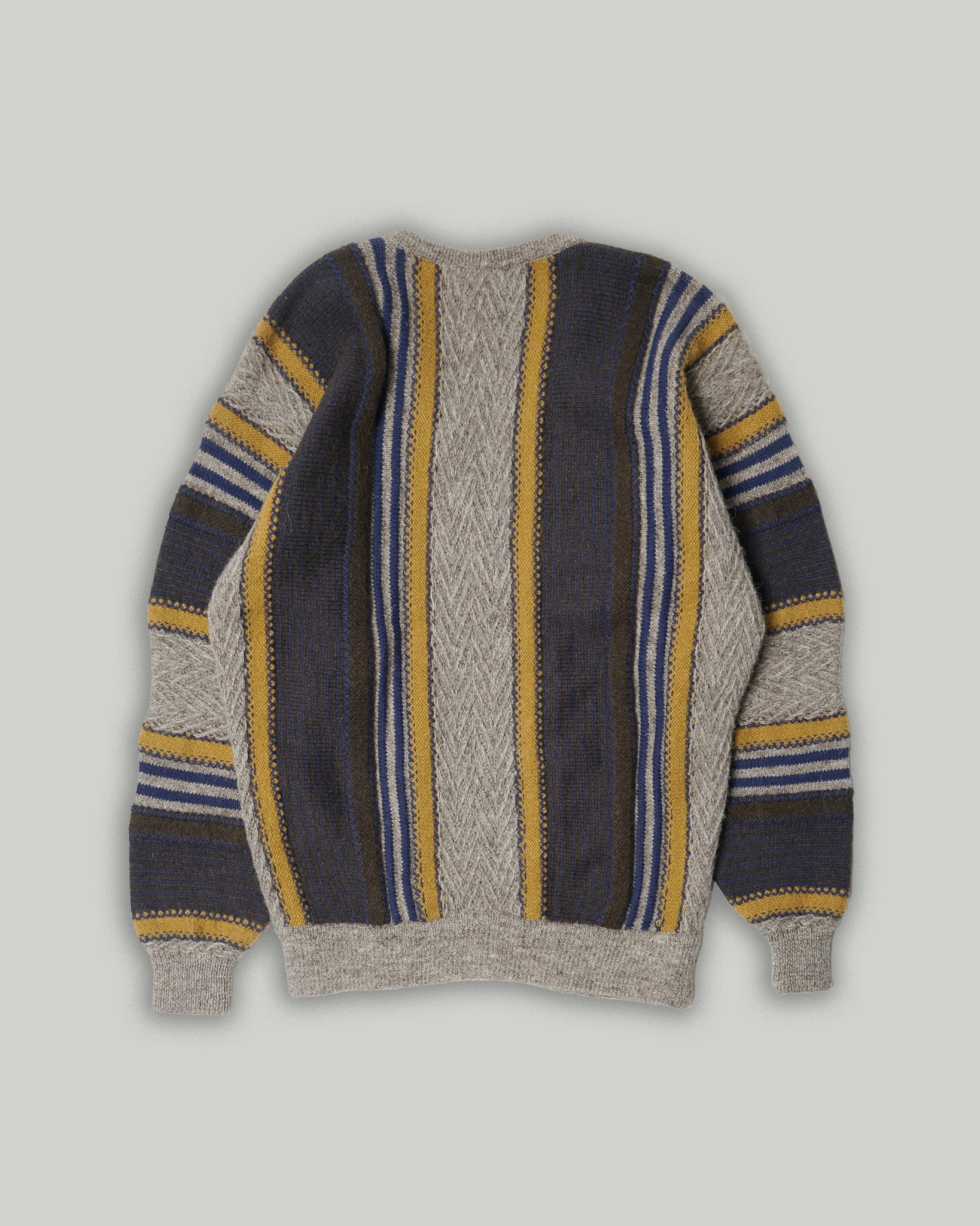 Stripe V-neck Sweater