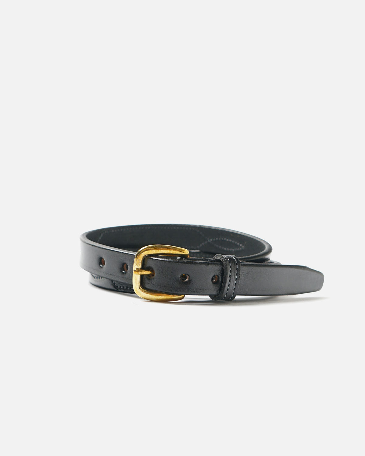 3/4" Repeated Stitch Leather Belt