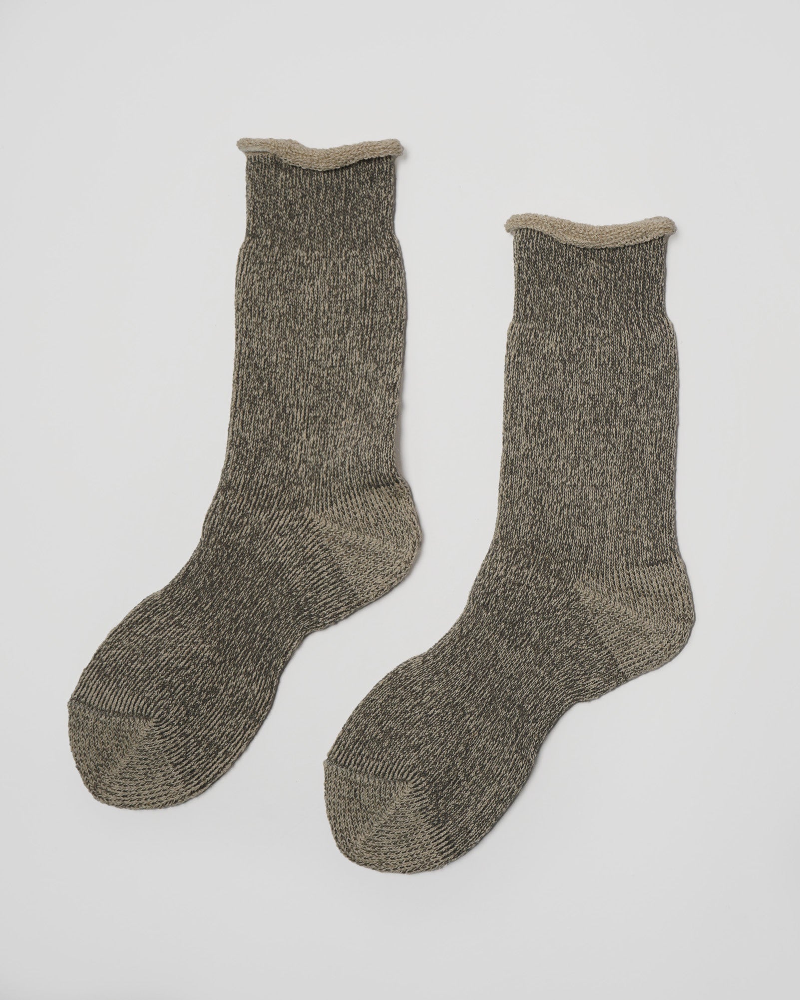 FGS Originals - Hemp Full Pile Half Socks / Charcoal
