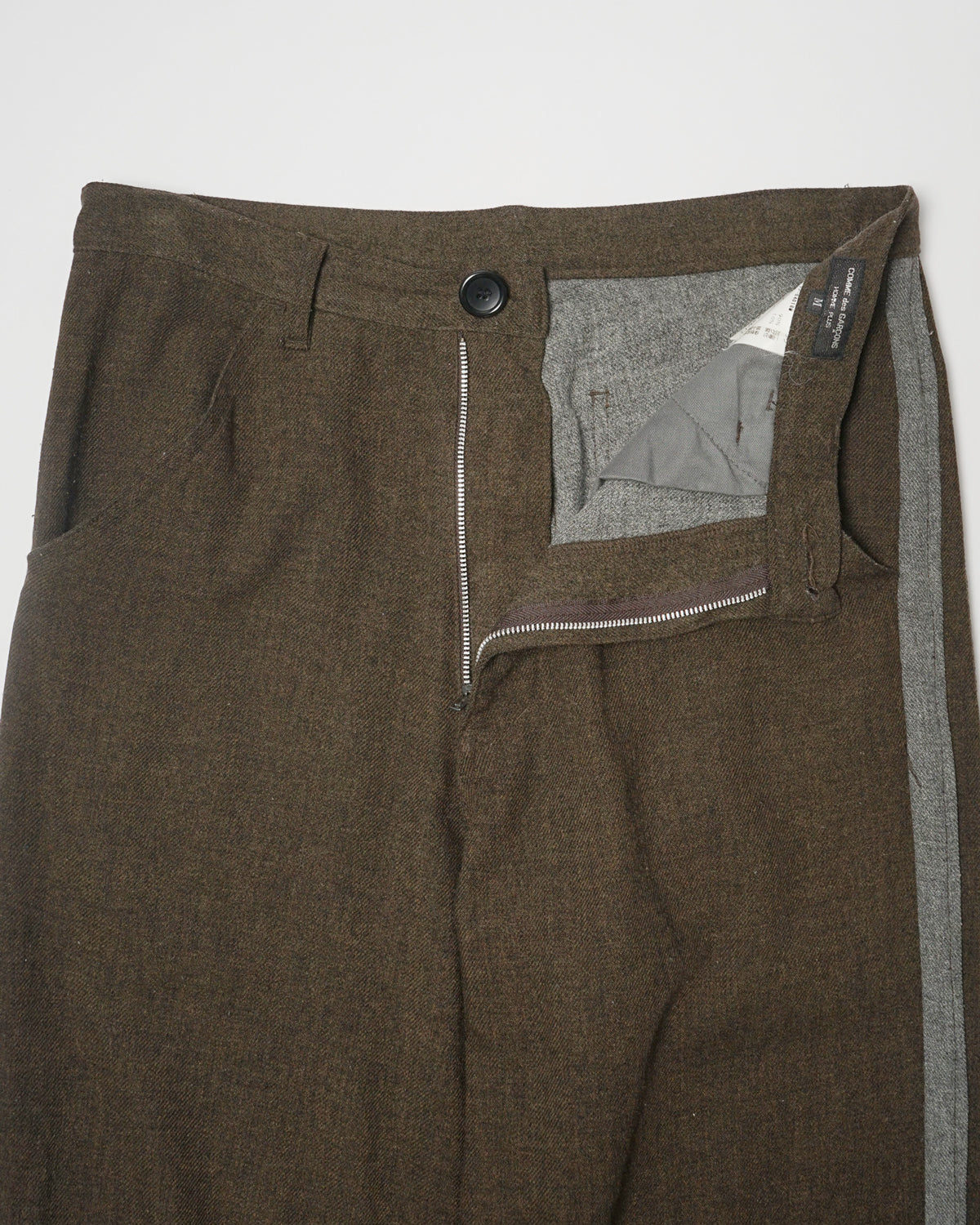 Homme Plus Side Line Wool Pants