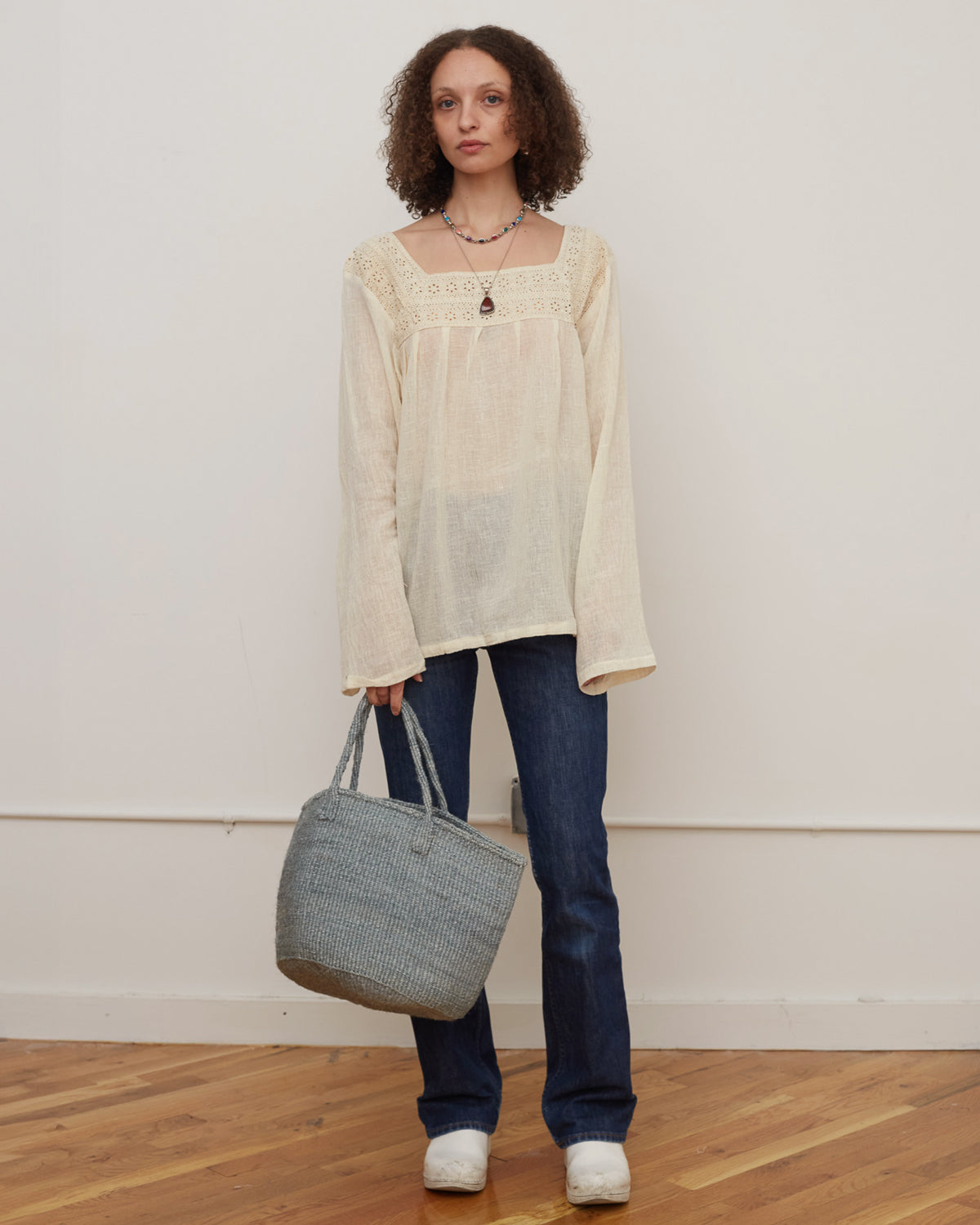 Indian Gauze Tunic L/S