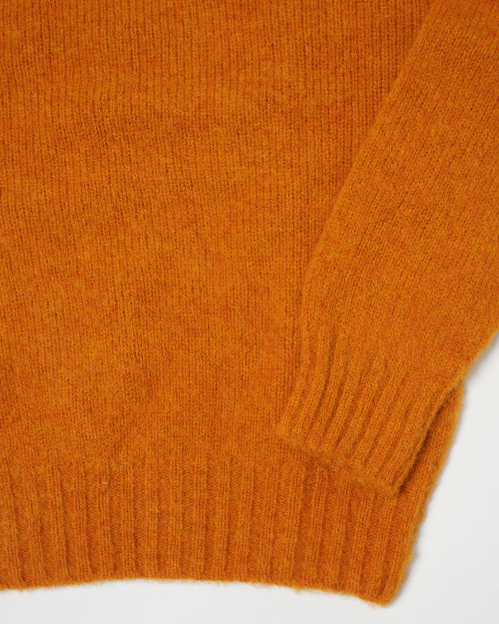 FGS Originals - Brushed Shetland Sweater Crew Neck / Orange