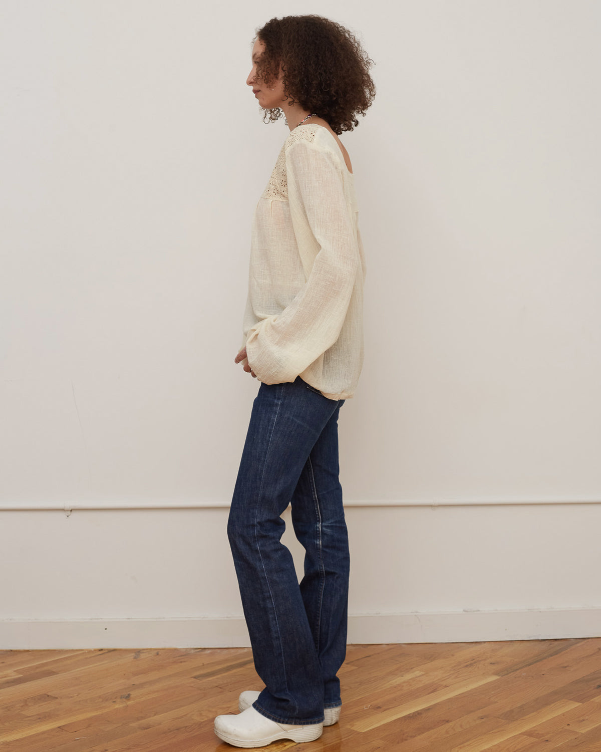 Indian Gauze Tunic L/S