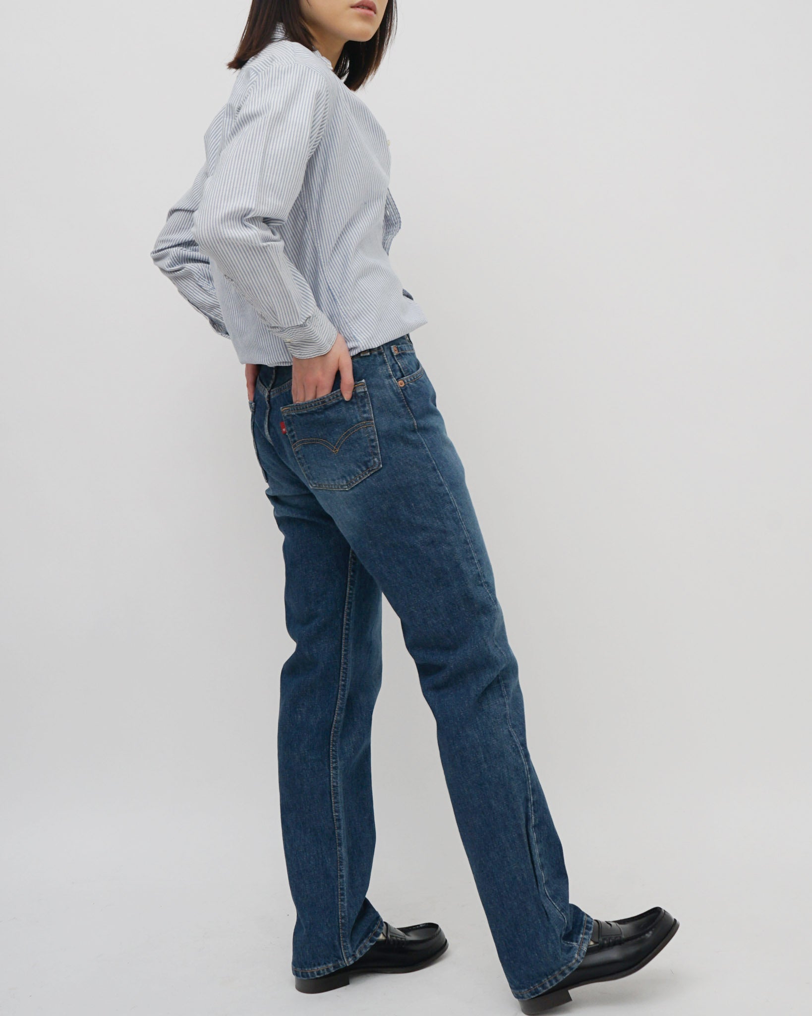 501 Straight Fit Denim Pants / size: 29