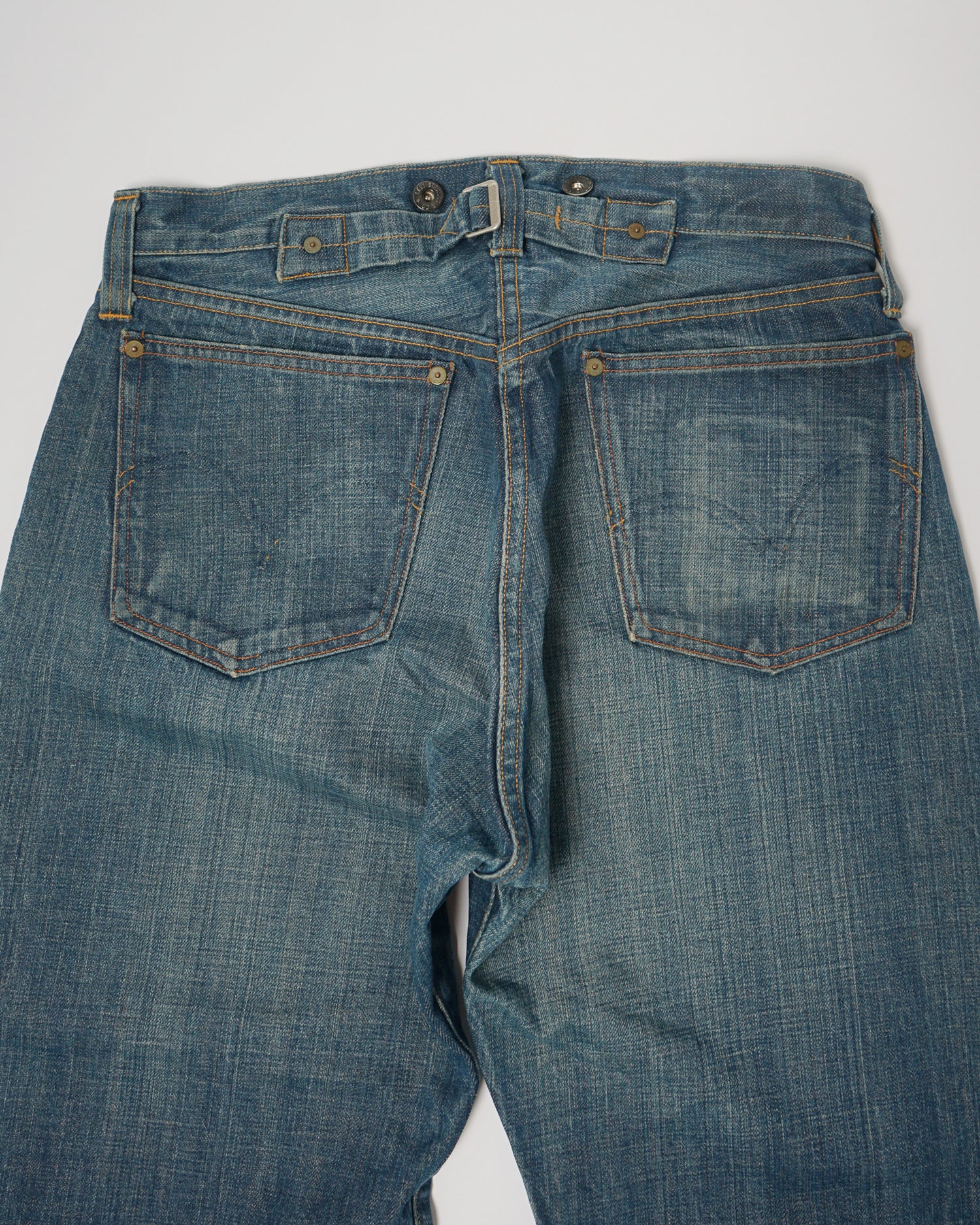 501XX Buckle Back Straight Fit Denim Pants