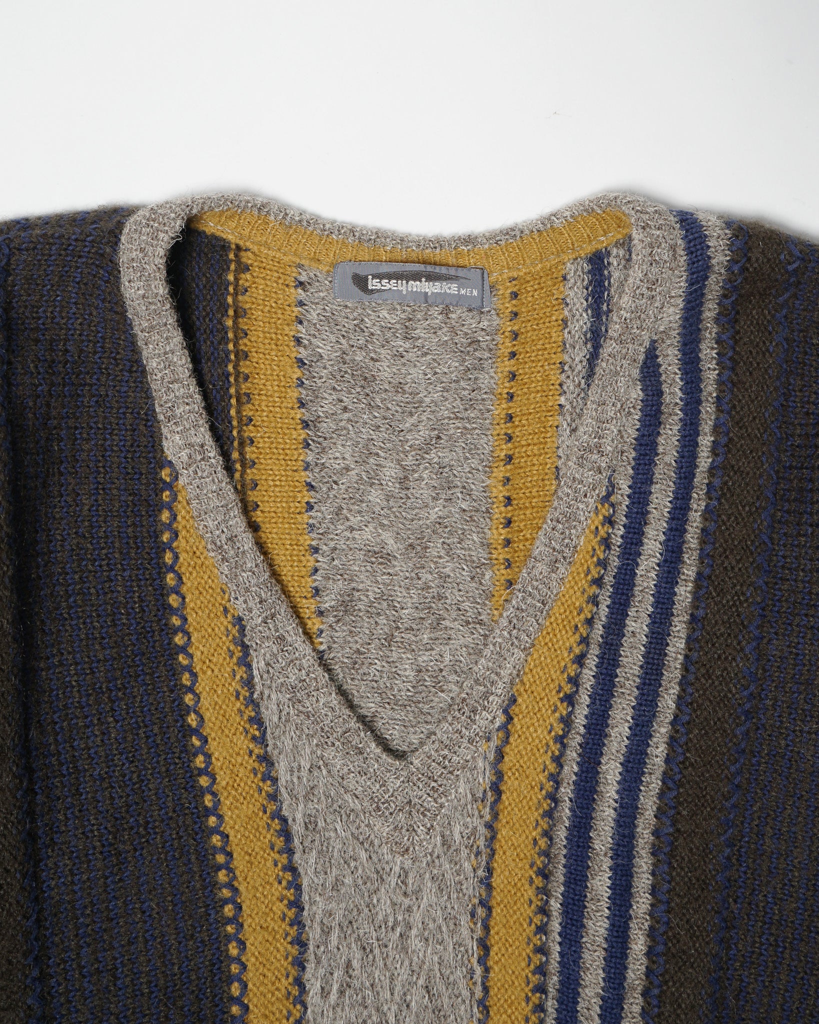Stripe V-neck Sweater