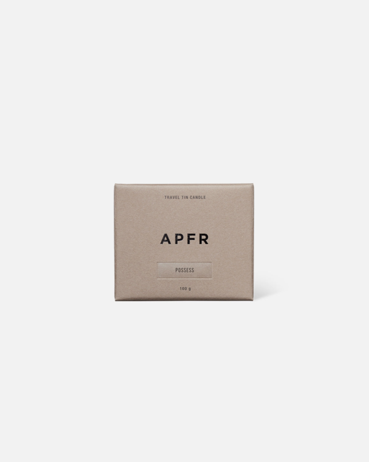 APFR - Travel Tin Candle