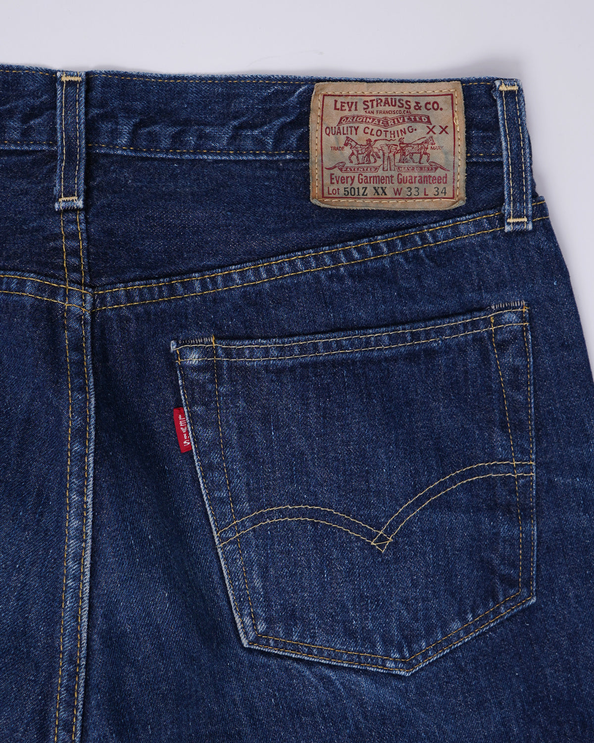 501Z XX Selvedge Tapered Denim Pants
