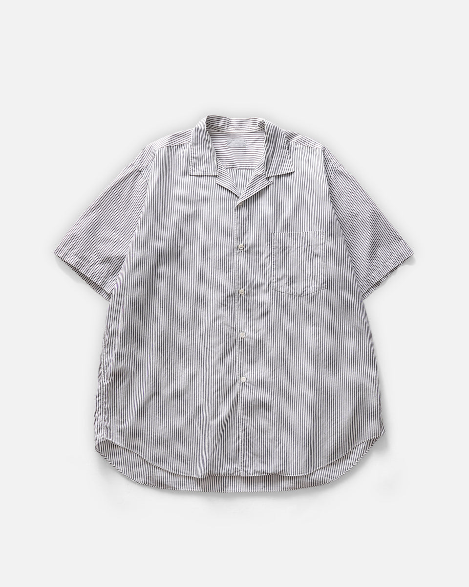 Open-Collar S/S Striped Shirt – Front General Store