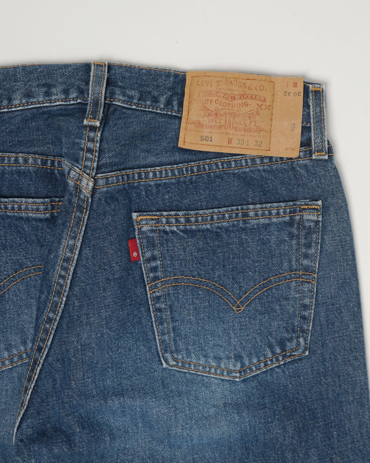 501 Straight Fit Denim Pants / size: 29