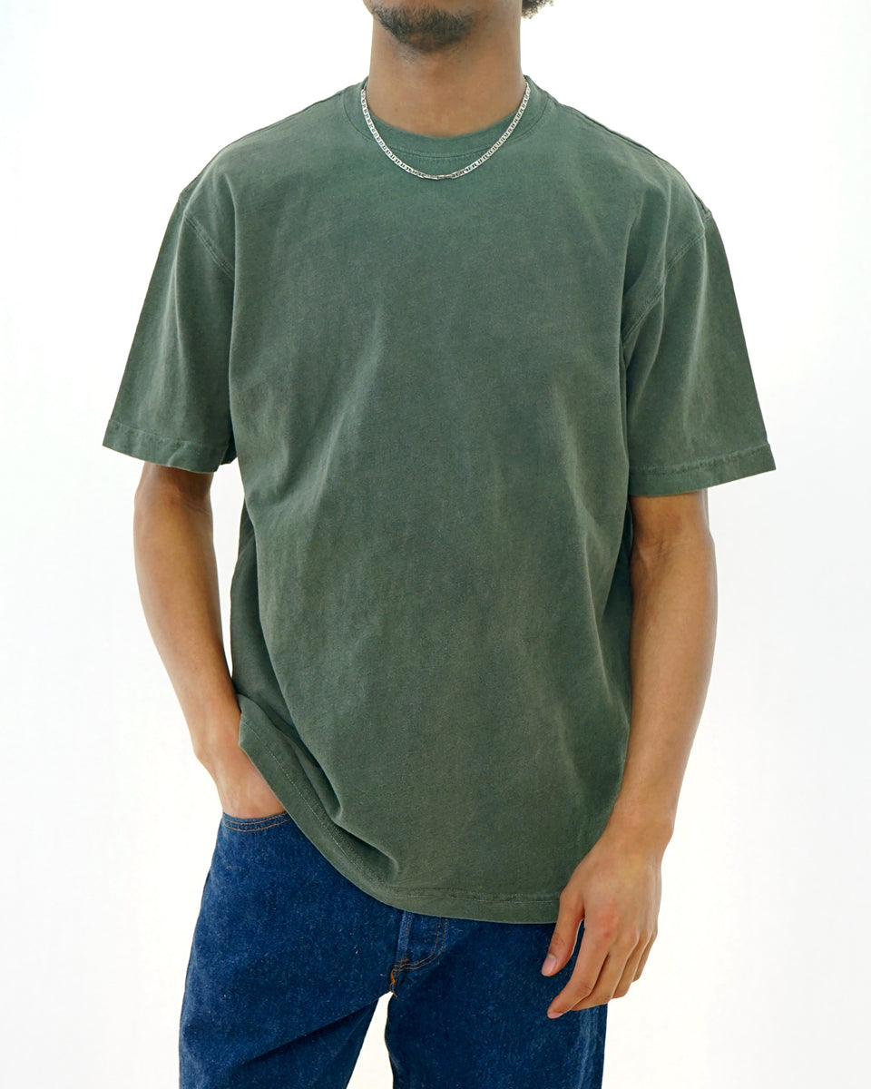 Pigment Washed Tee SS / OD – Front General Store