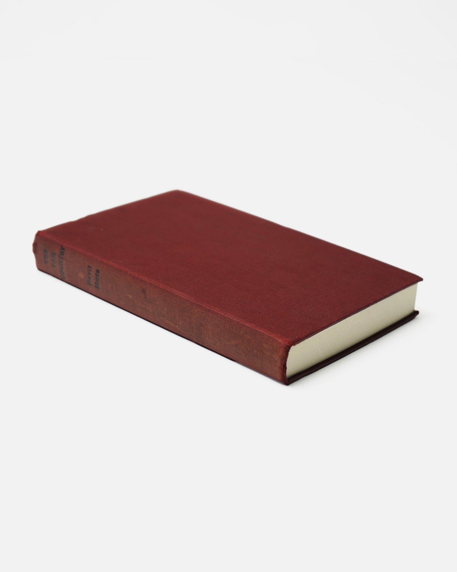 About Blanks Old Book Cover Sketch-Notebook / The Far Country - Nevil Shuto