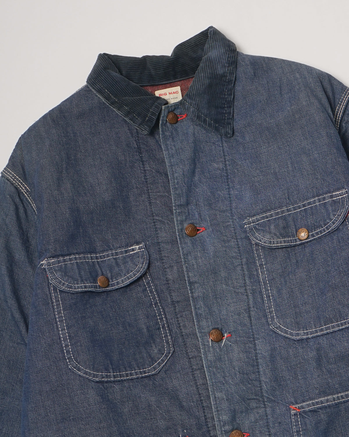 1960's Blanket Lining Denim Chore Coat