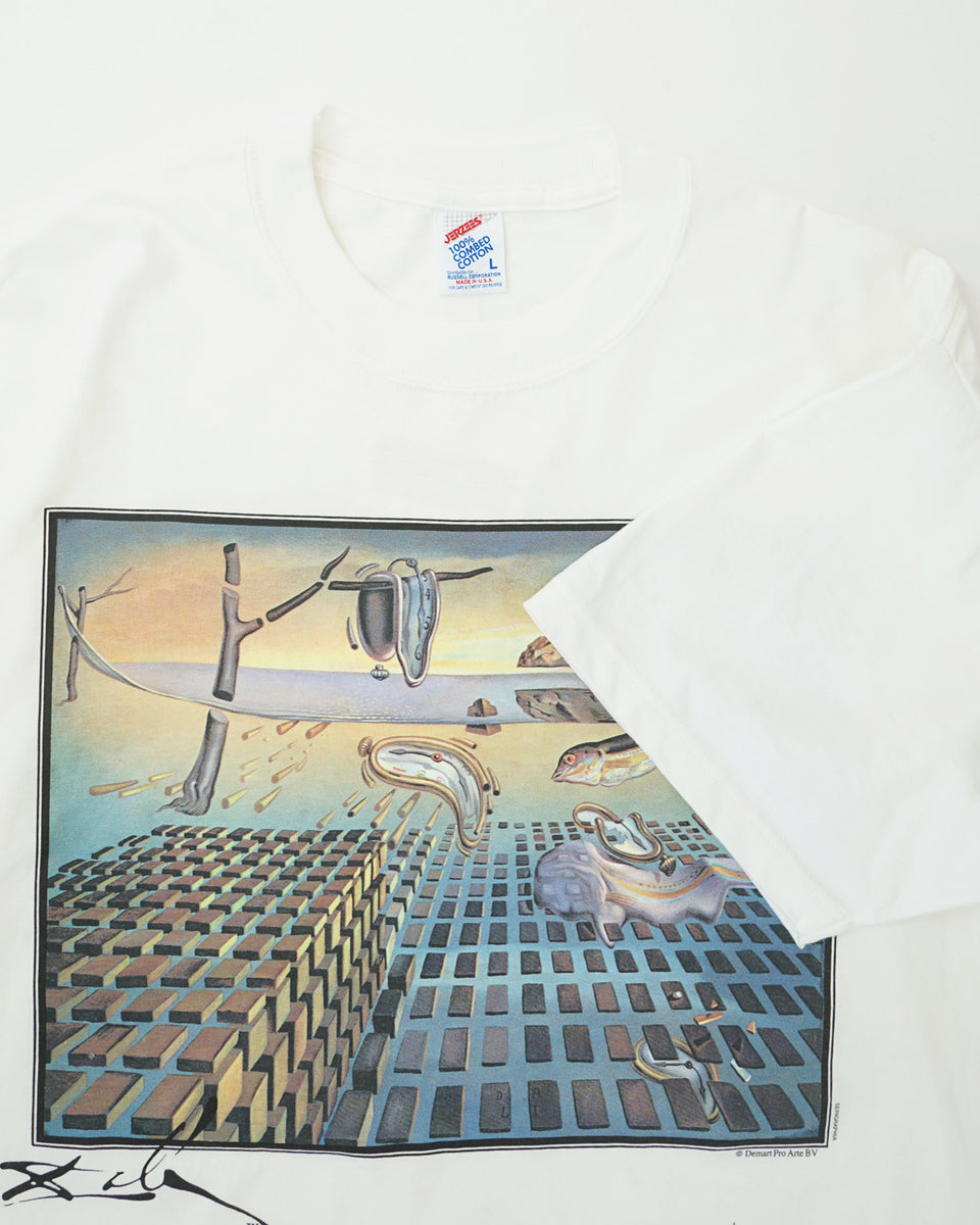 1990's \"Salvador Dali\" S/S Art Tee USA製 1990's 