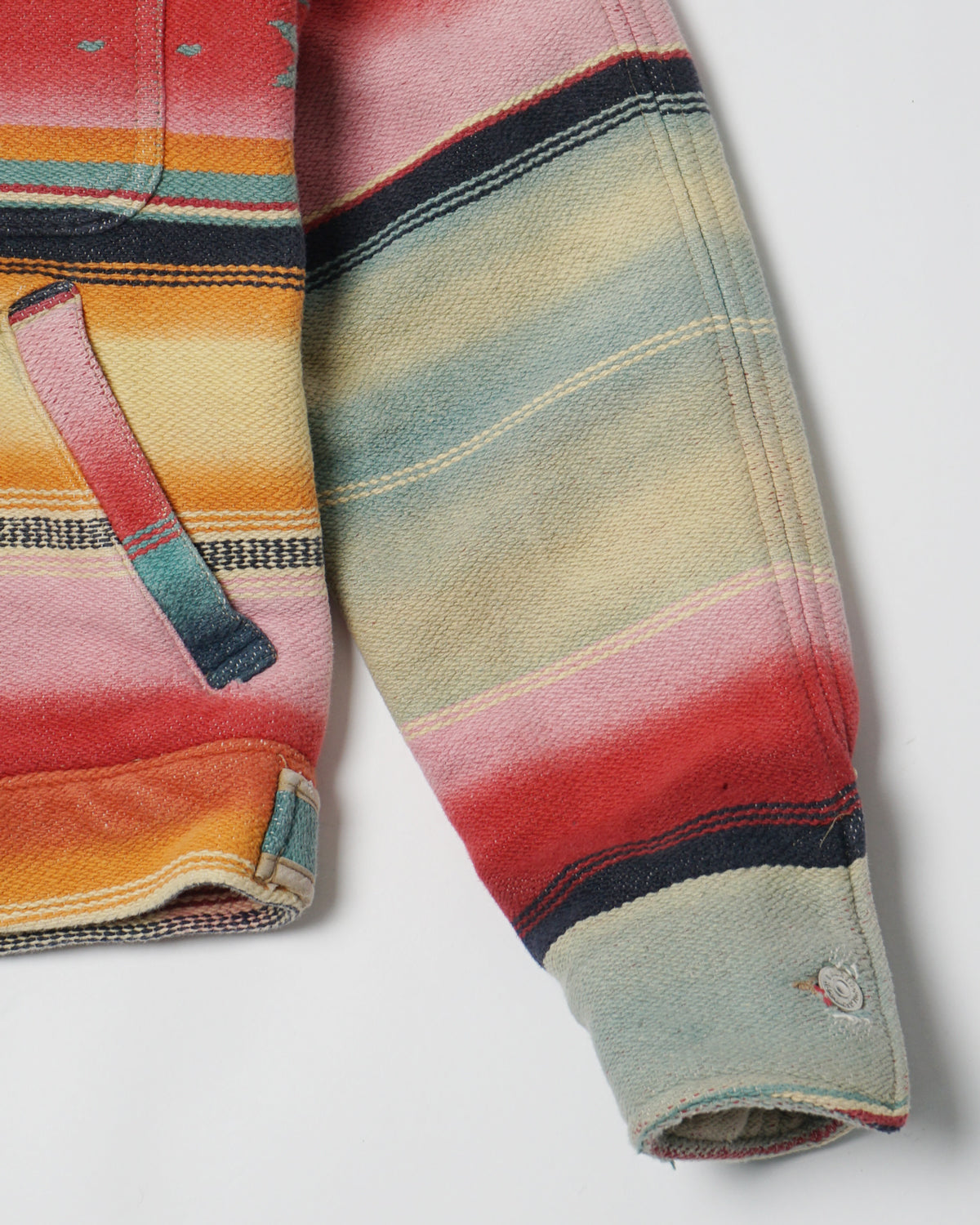 Polo Dungarees Native Pattern Blanket Jacket