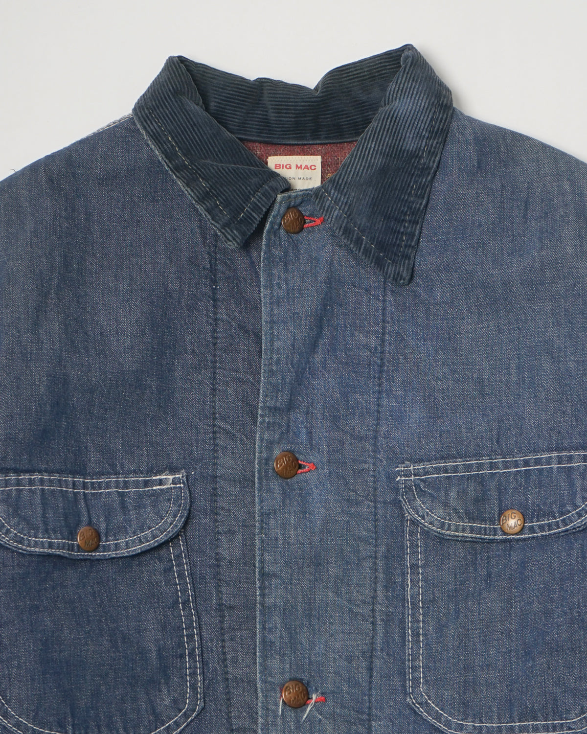 1960's Blanket Lining Denim Chore Coat