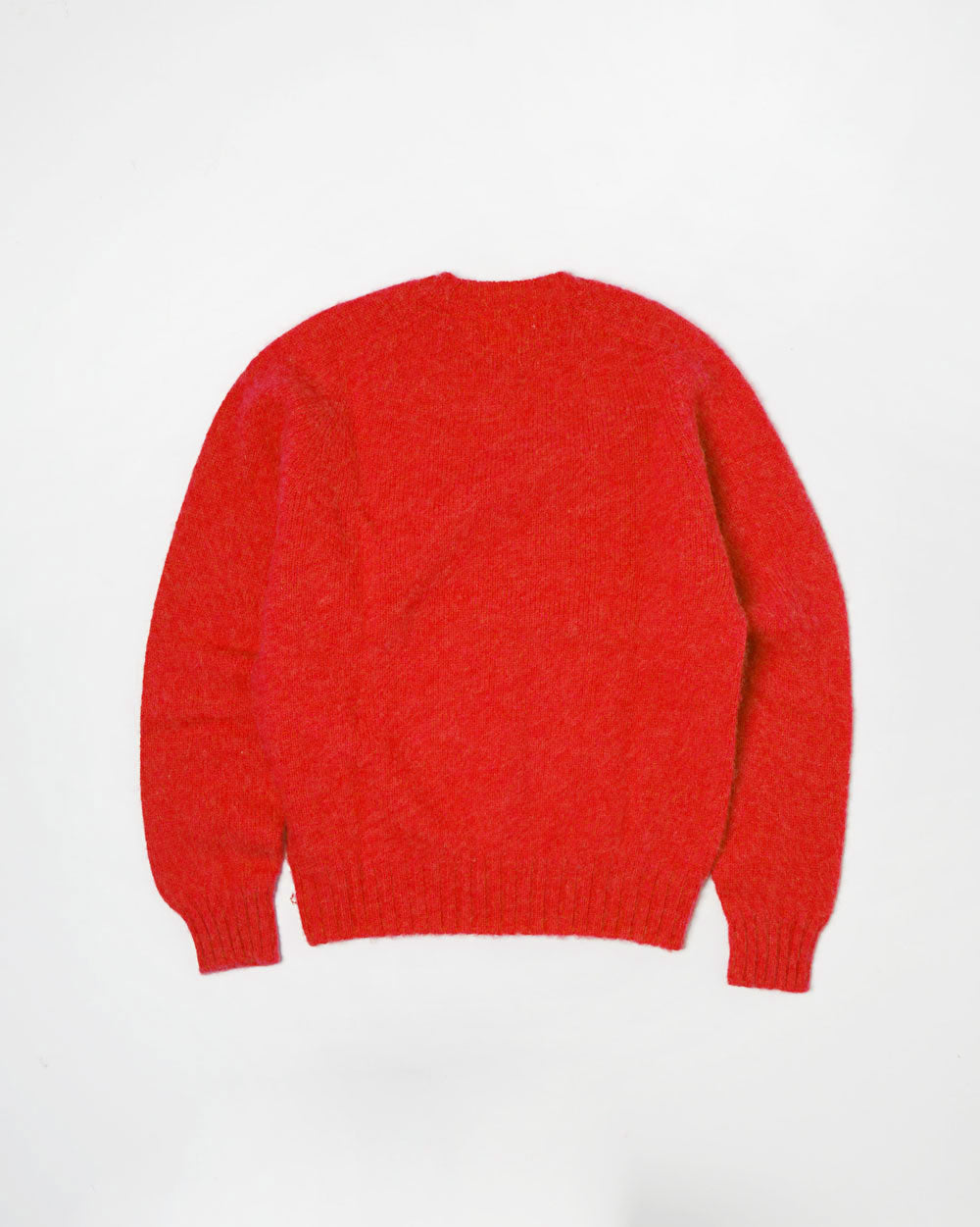 FGS Originals - Brushed Shetland Sweater Crew Neck / Red