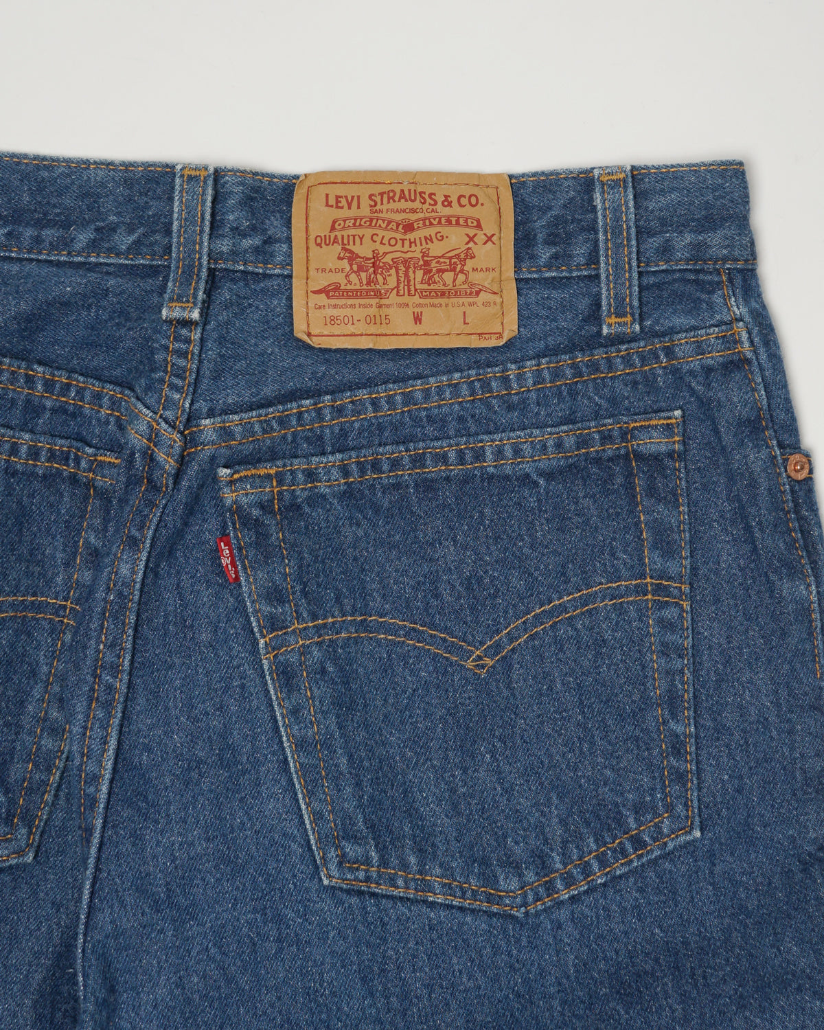 501 Straight Fit Denim Pants / size: 29