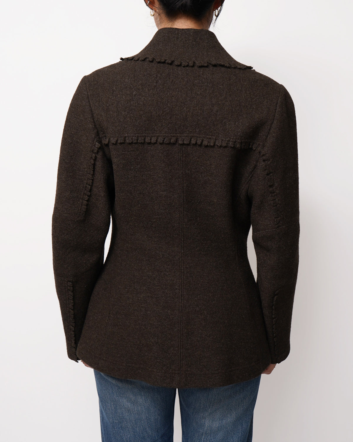 Designed Wool Tailored Jacket