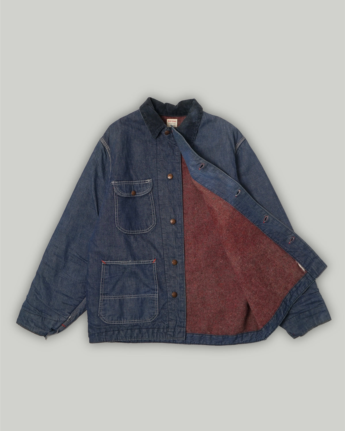 1960's Blanket Lining Denim Chore Coat