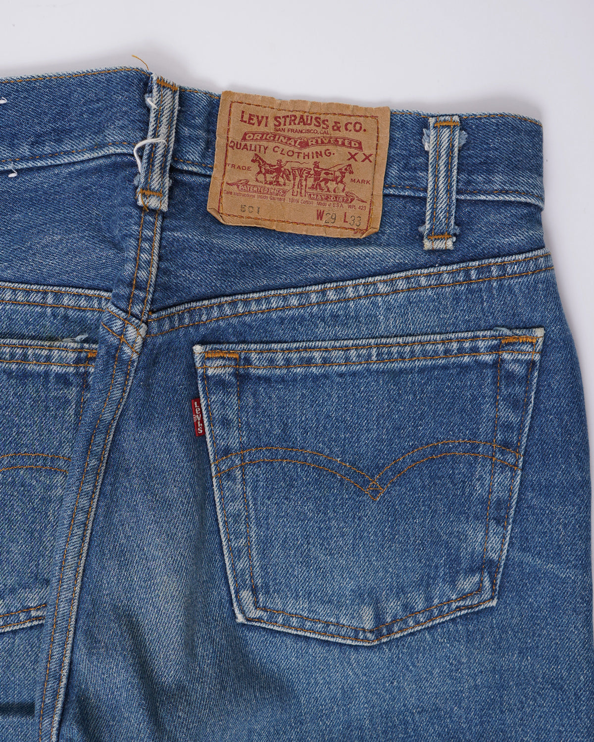 501 Straight Fit Denim Pants / size: 28