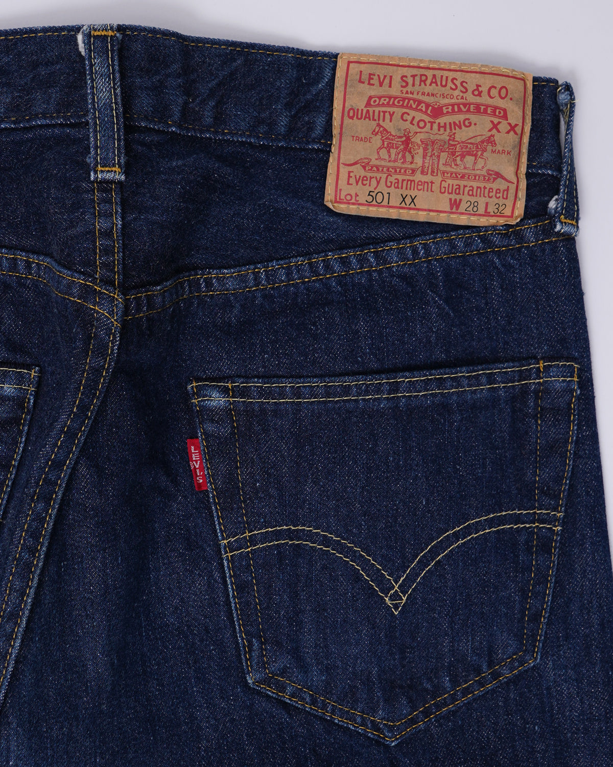 501XX Straight Fit Denim Pants
