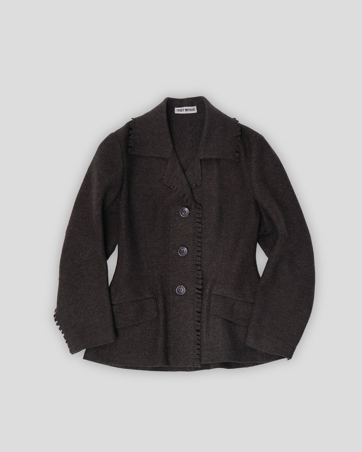 Designed Wool Tailored Jacket