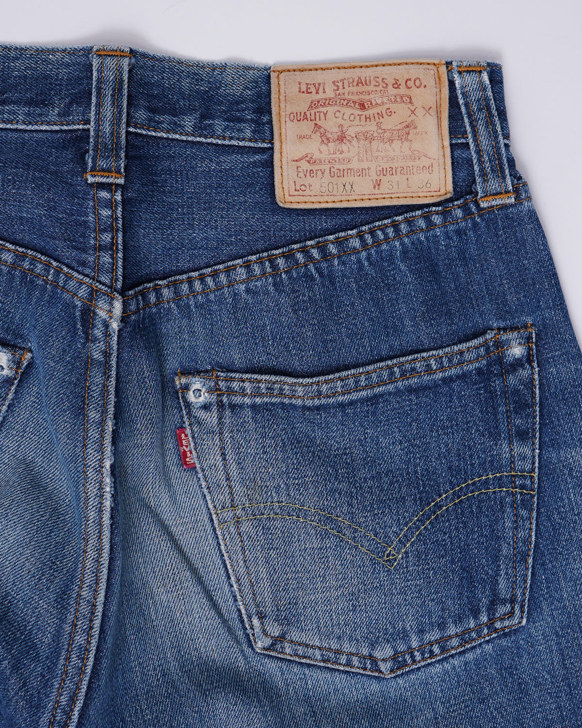 501XX Straight Fit Denim Pants