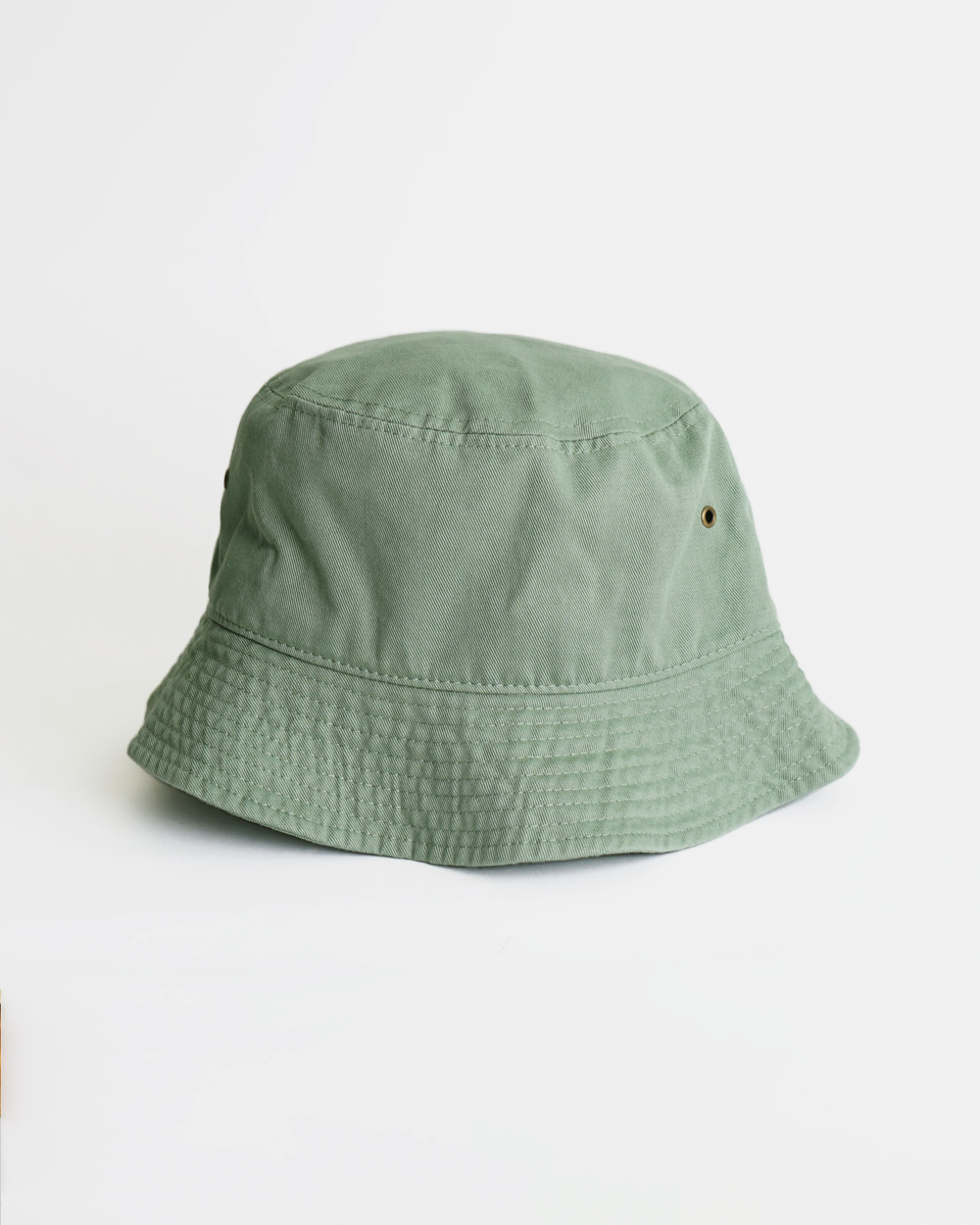 Cotton Bucket Hat Greentea – Front General Store