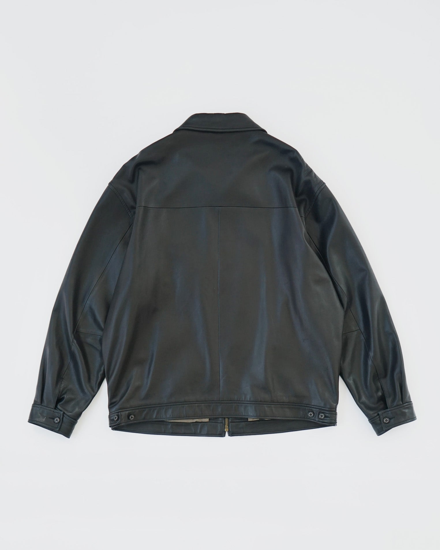 Ralph Lauren - Lamb Leather Zip-Up Jacket