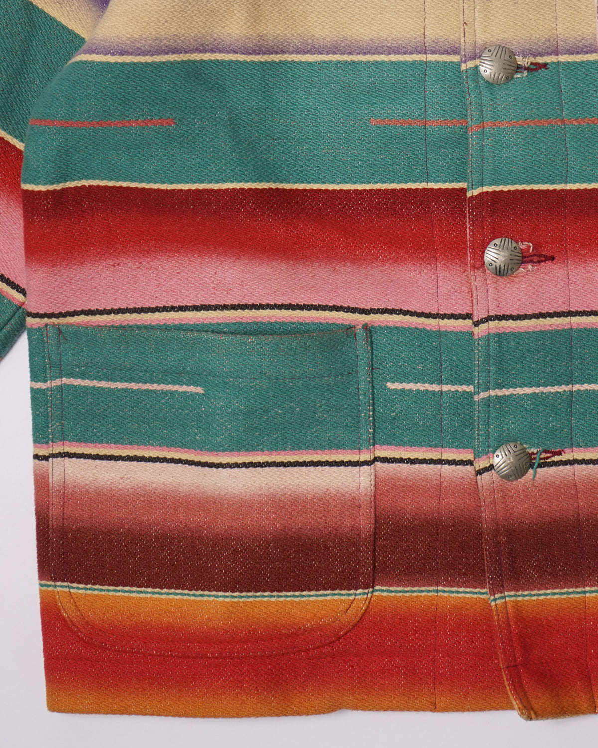 Country for Bergdorf Goodman Native Patterned Shawl Jacket